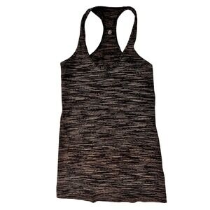 Lululemon Cool Racerback II Nulu Tank Dark Carbon Yoga‎ Running Workout Small/XS